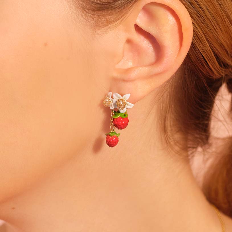 木苺が揺れるピアス – Les Nereides