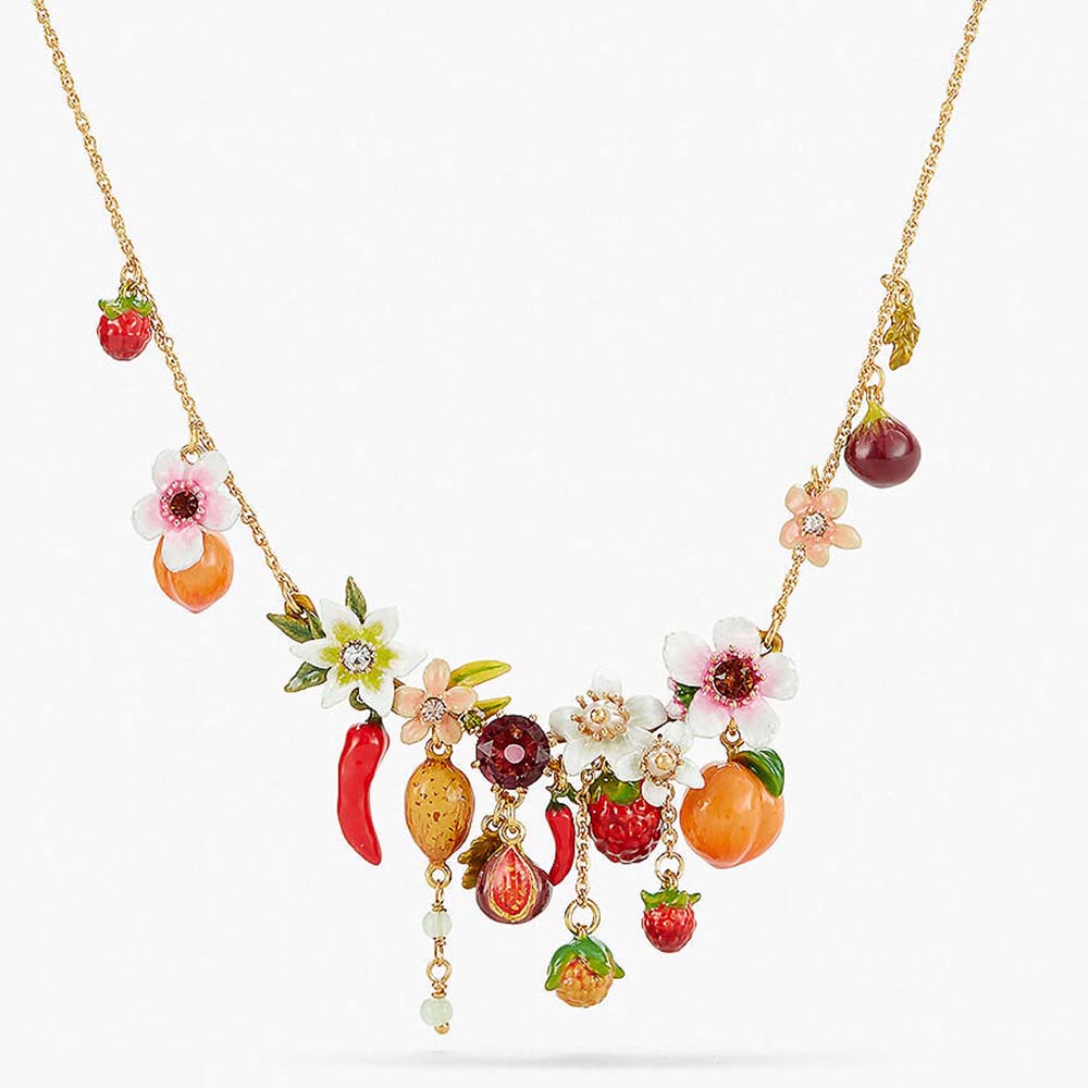ヴァレンティナの果樹園”のステートメントネックレス – Les Nereides 