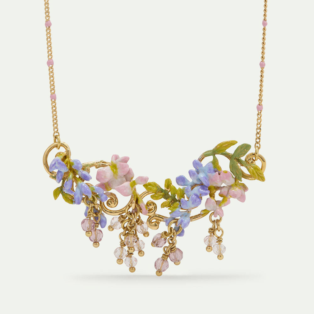 レネレイド☆薄ピンクお花のネックレス Les Néréides(レネレイド) ネックレス – Les Nereides