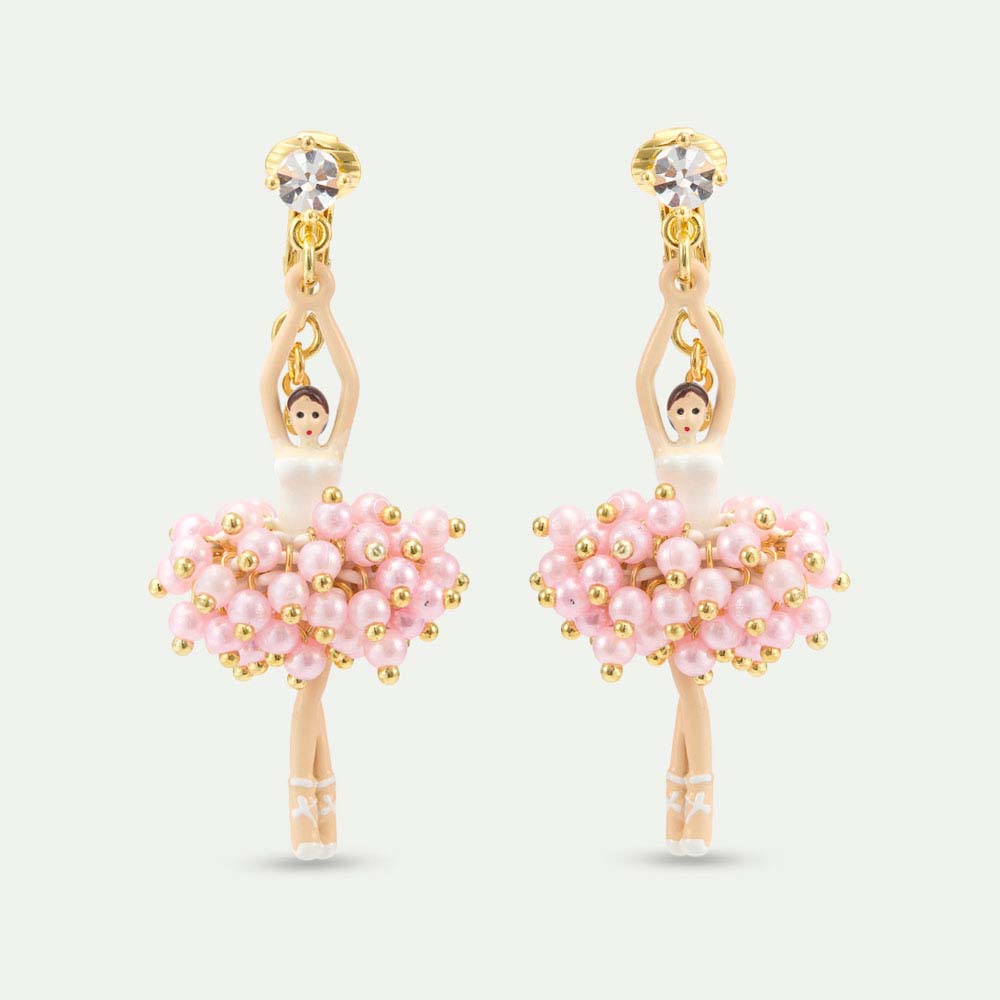 Les Néréides バレリーナデザインのハンドメイドピアス Les Néréides(レネレイド) バレリーナ – Les Nereides