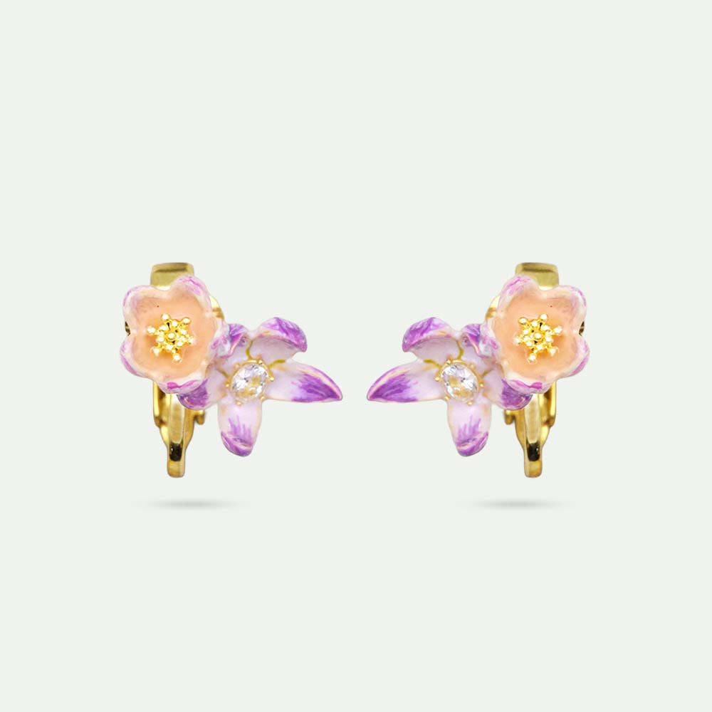 ピンクパールのバレリーナピアス – Les Nereides